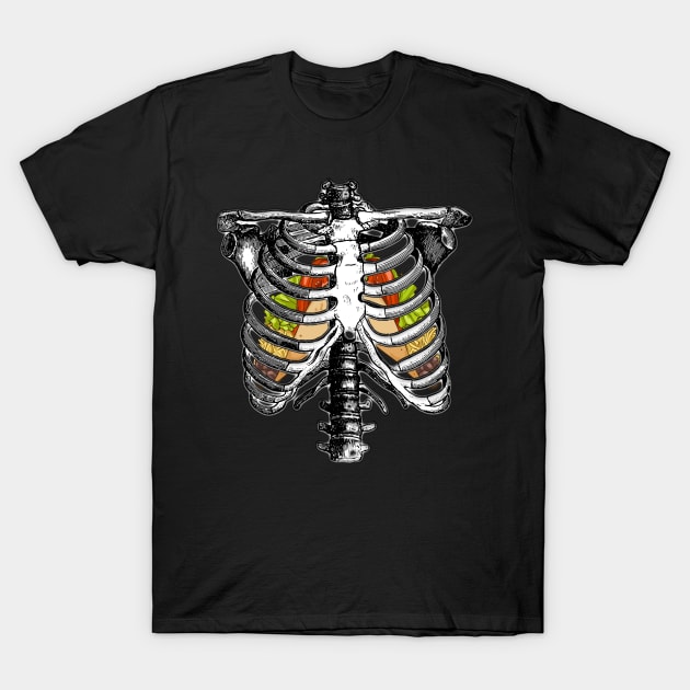 Halloween Couple Taco Skeleton Costume T-Shirt by Happy Shirt